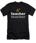 A Teacher Teacher Teacher Leopard Print School Licensed Art T-Shirt
