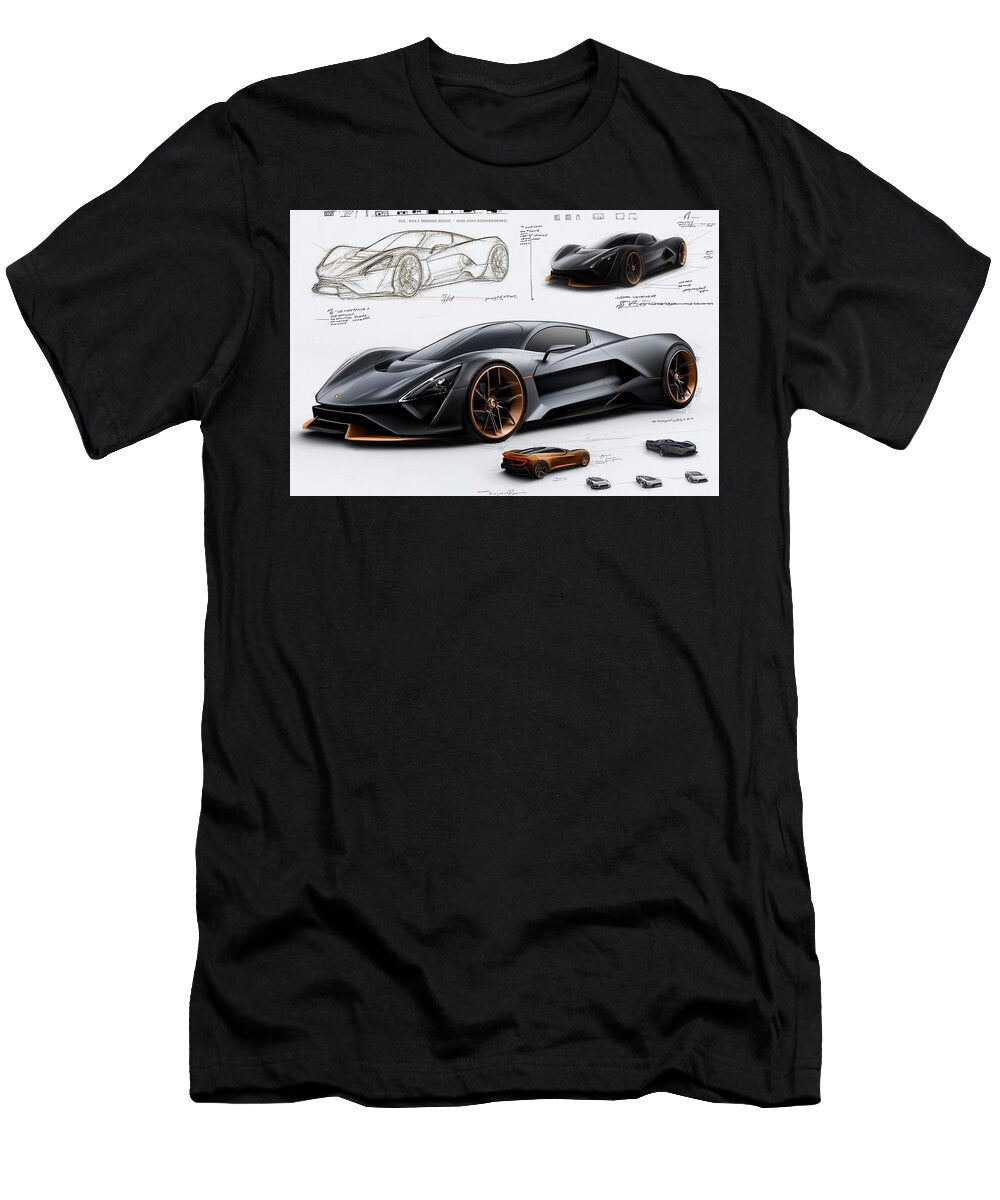 A Technical Analysis of Hypercar Engineering Frederick Vellani T-Shirt