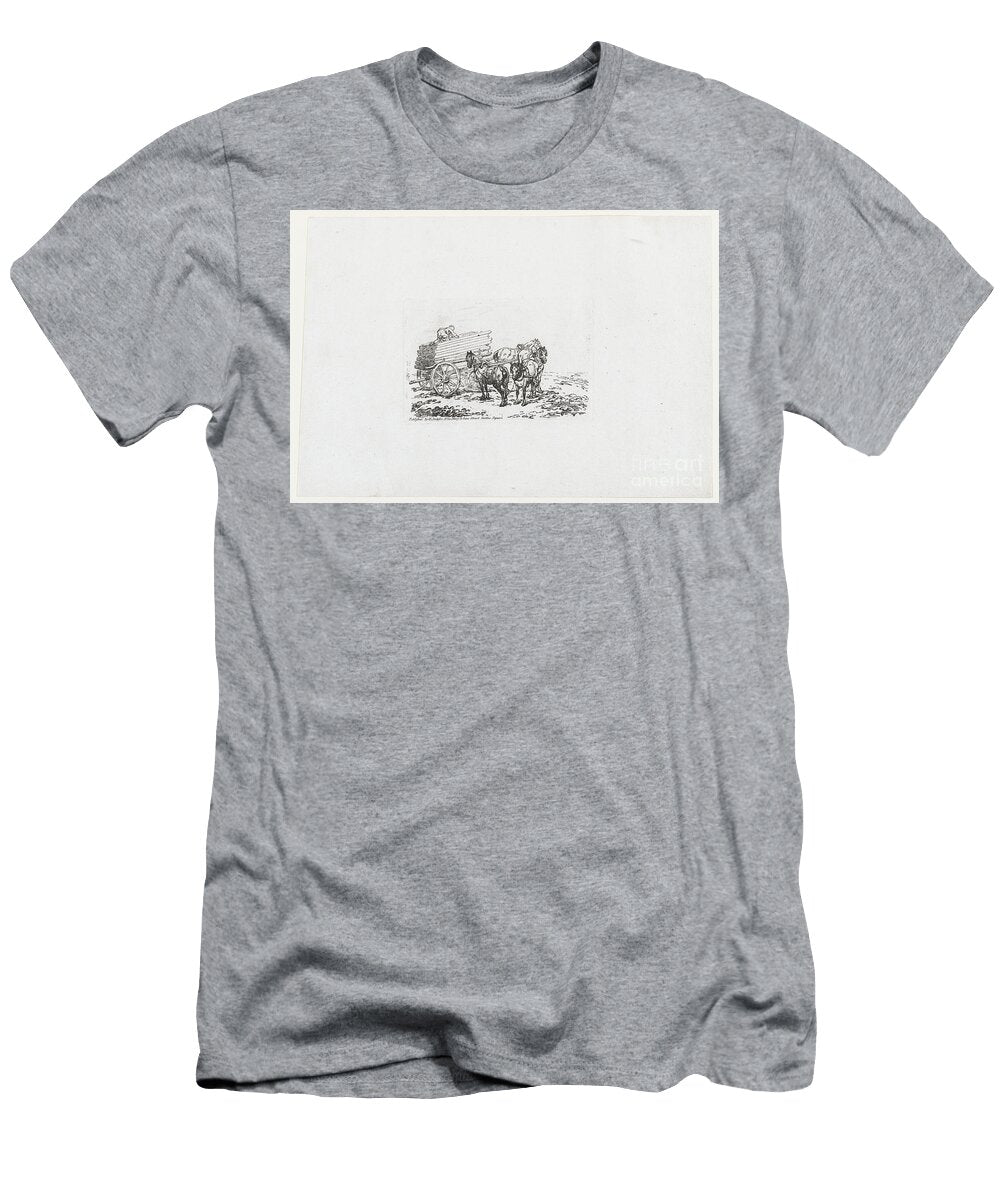 A Timber Waggon From a New Book of Horses and Carriages Shop Ability T-Shirt