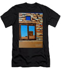 A Time Passed Painting Ruin Hot Dry Outback Country Desert Acrylic Architecture Art Artistic Artwork Background Beautiful Brick Building Bulb City Color Colorful Design Drawing Exterior Fade Frame N Akkash T-Shirt