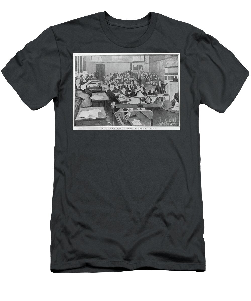 A Trial At the Old Bailey Before the Lord Chief Justice Joseph Barnard Davis T-Shirt