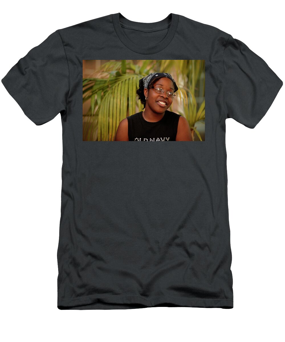 A Very Animated African American Female Robb Kendrick T-Shirt
