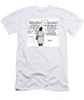 A Woman Looking At a Sign in a Pharmacy That Says Staff Kaamran Hafeez No Index T-Shirt