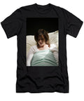 A Woman Lying in a Hospital Bed Ron Koeberer T-Shirt