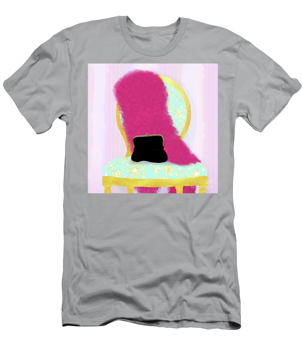 A Womans Night Out in Gold Ii Feminine Home Fashion Tina Lavoie T-Shirt