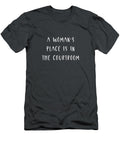 A Womans Place Is in the Courtroom Lawyer Law Student Gurzac Mimi T-Shirt