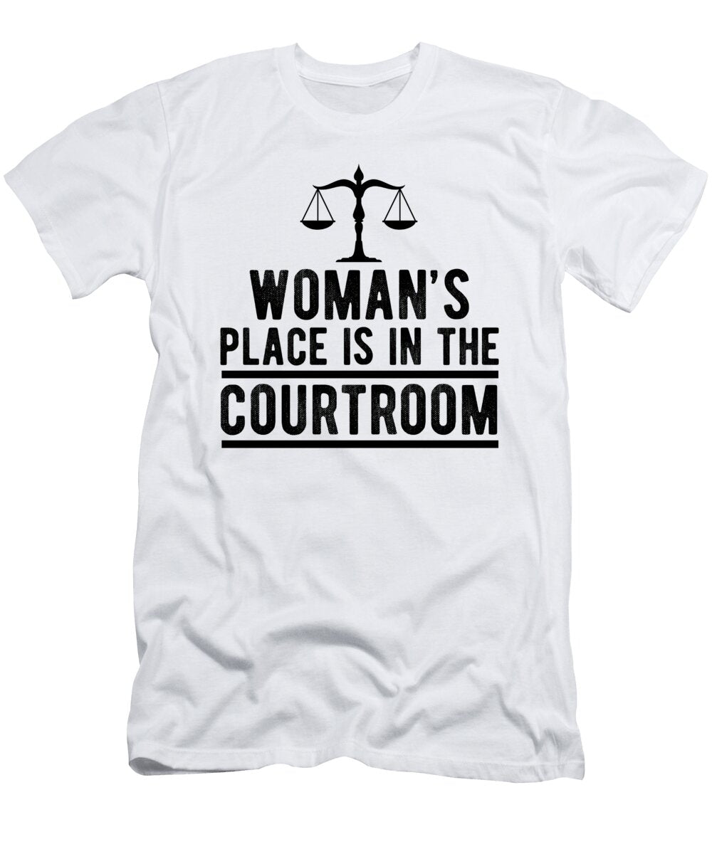 A Womans Place Is in the Room Attorney Steven Zimmer T-Shirt