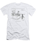 A Young Boy Speaks to His Teacher in a Classroom Tom Cheney T-Shirt