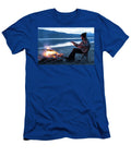 A Young Male Playing Guitar Brandon Huttenlocher T-Shirt