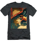 A Young Woman Gathers Coins Spilling From a Truck Michaux Yanis T-Shirt