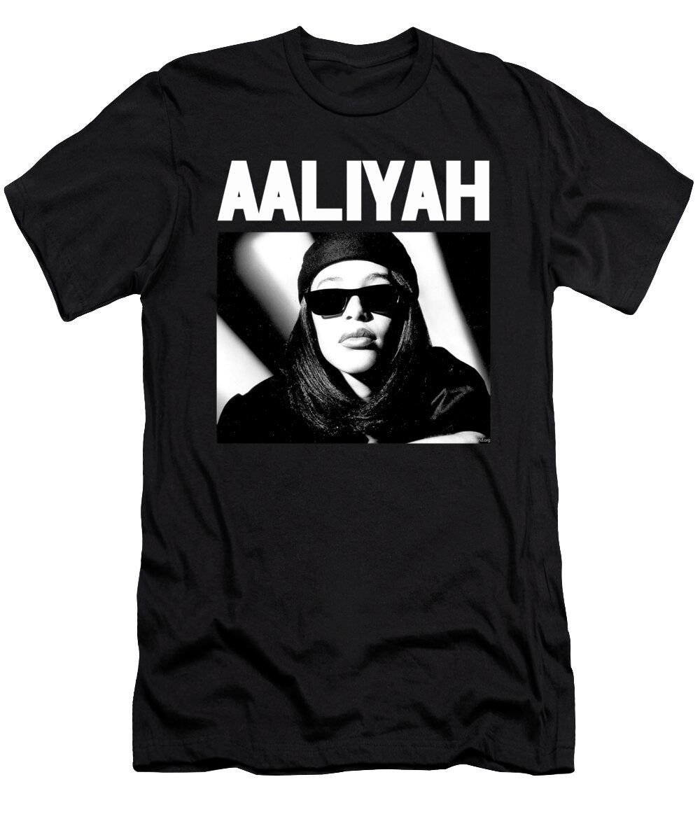 Aaliyah Retro Faded Style Design Roya Steward T-Shirt