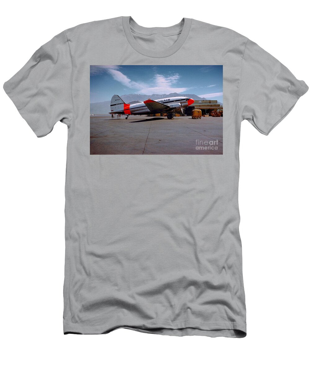 Aaxico Ch 28 Logair Curtiss C 46 Commando N67977 Wernher Krutein T-Shirt