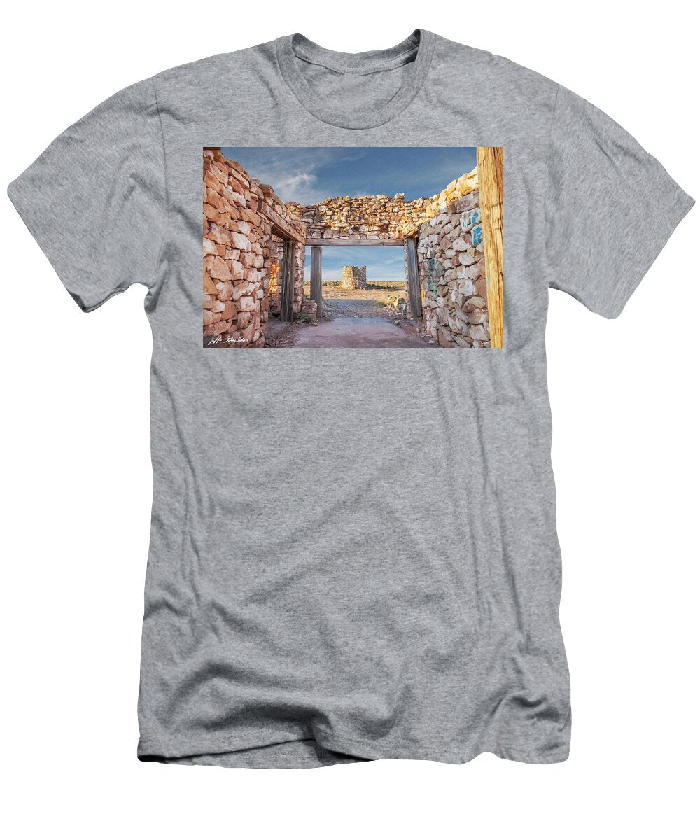 Abandoned Building At Two Guns Jeff Goulden T-Shirt