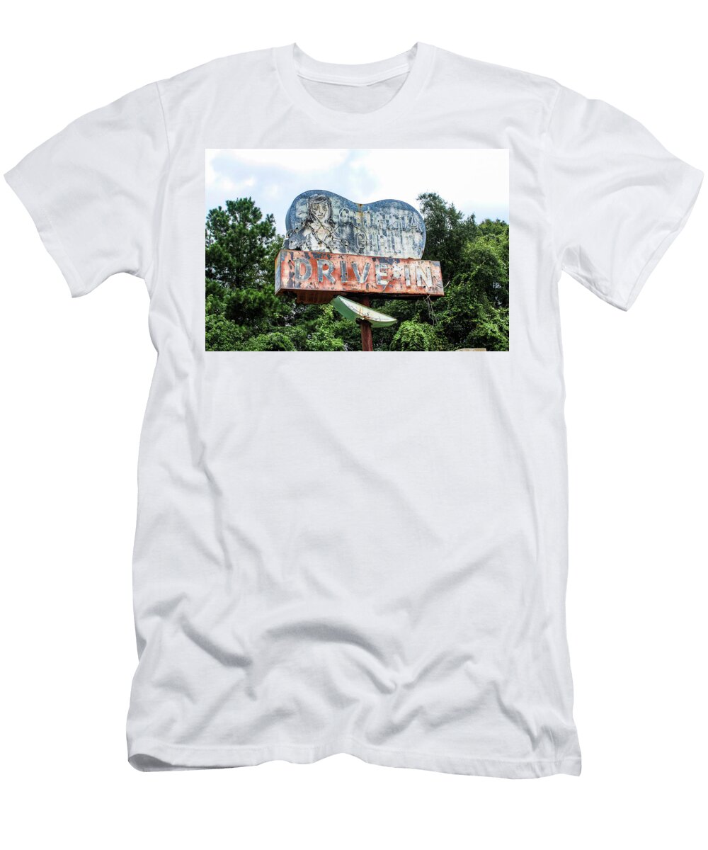 Abandoned Georgia Girl Drive in Matt Richardson T-Shirt