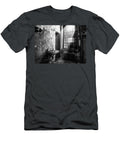 Abandoned Hospital Ward Ellis Island Black and White Historic Print Paul Kelly T-Shirt