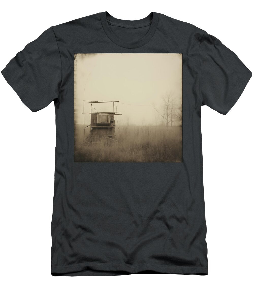 Abandoned Machine in Deep Grass Field Yopedro T-Shirt