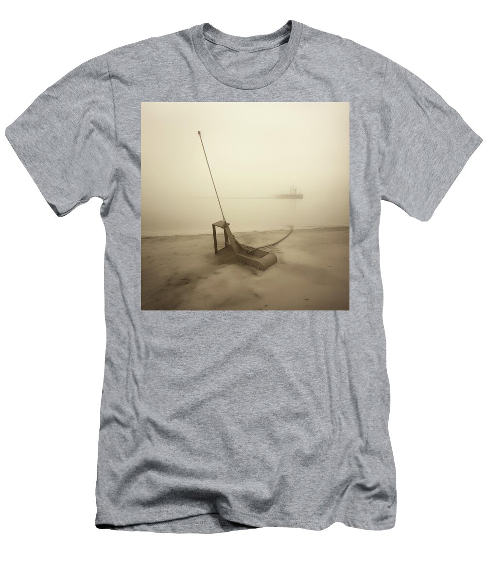 Abandoned Mechanical Apparatus on Shore Yo Pedro T-Shirt