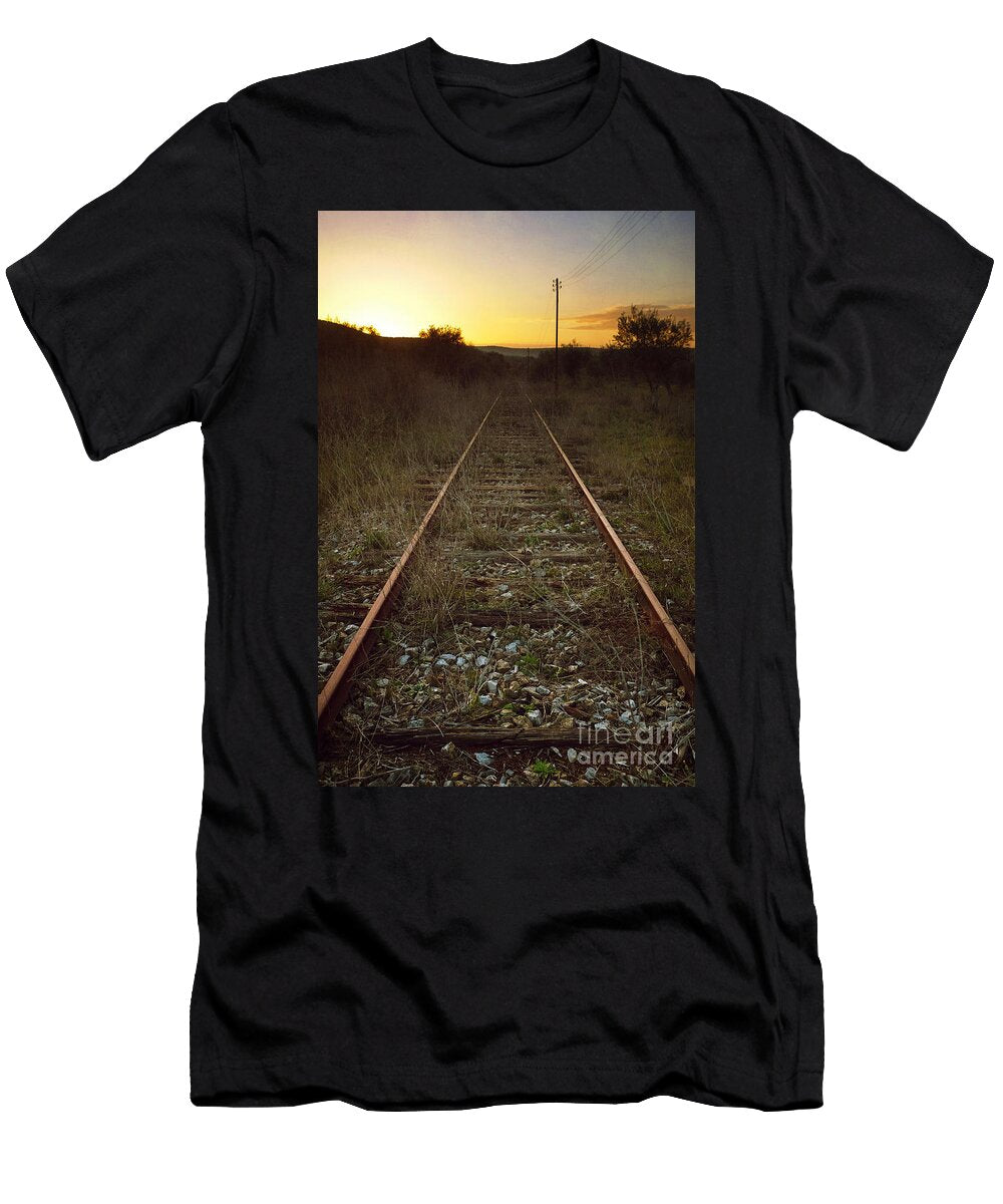 Abandoned Railway Carlos Caetano T-Shirt