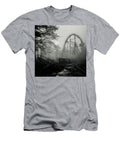 Abandoned Roller Coaster Ride in the Fog Yo Pedro T-Shirt