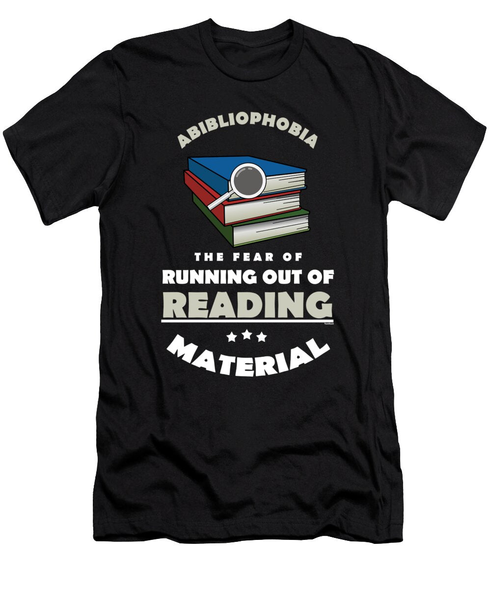 Abibliophobia Reading Readers Bookworms Reading Gifts Thomas Larch T-Shirt