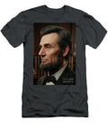 Abraham Lincoln the Visionary Side Profile Portrait Gianpiero Lauretta T-Shirt