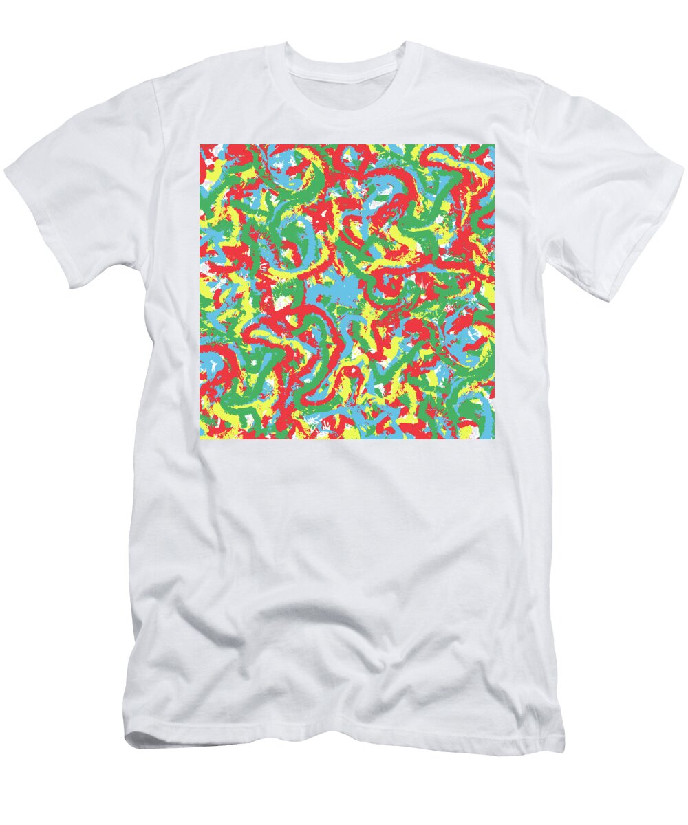 Abstract Background for Design Olga Lisa T-Shirt