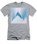 Abstract Blue Chevron Design Dom Cavo T-Shirt