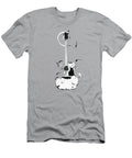 Abstract Guitar Instrument Musical Acoustic Music Guitarist Tom Hill T-Shirt
