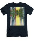 Abstract Lake Landscape Reflections Watercolor Irina Sztukowski T-Shirt