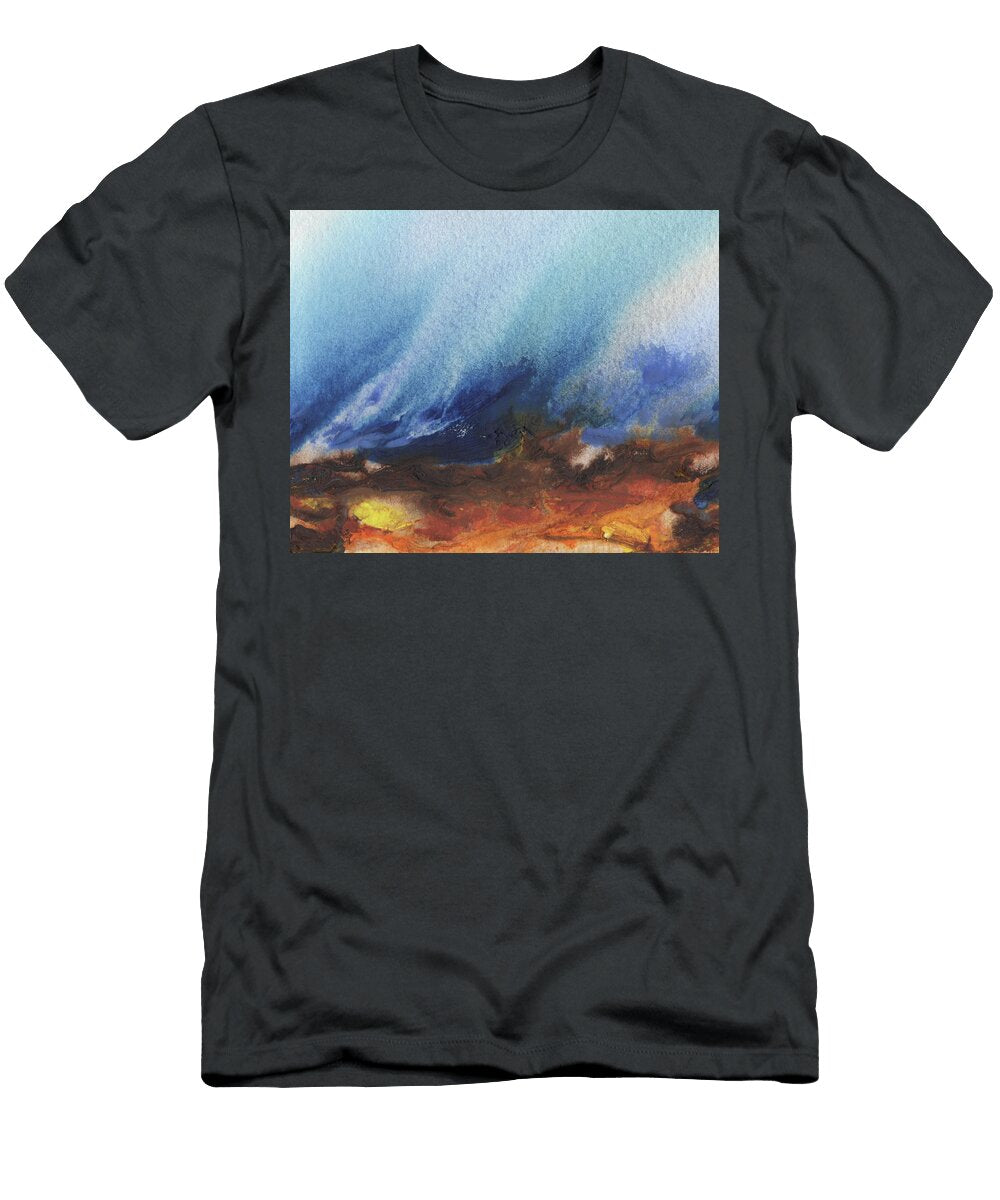 Abstract Landscape Contemporary Watercolor I Irina Sztukowski T-Shirt