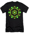 Abstract Mandala Pop Green Ariel Guevara T-Shirt