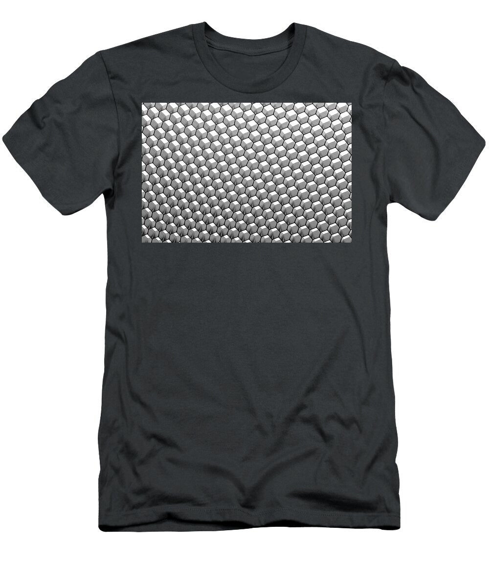 Abstract Pattern From Grid David Ilzhoefer T-Shirt