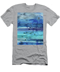 Abstract Seascape Turquoise Glow Irina Sztukowski T-Shirt