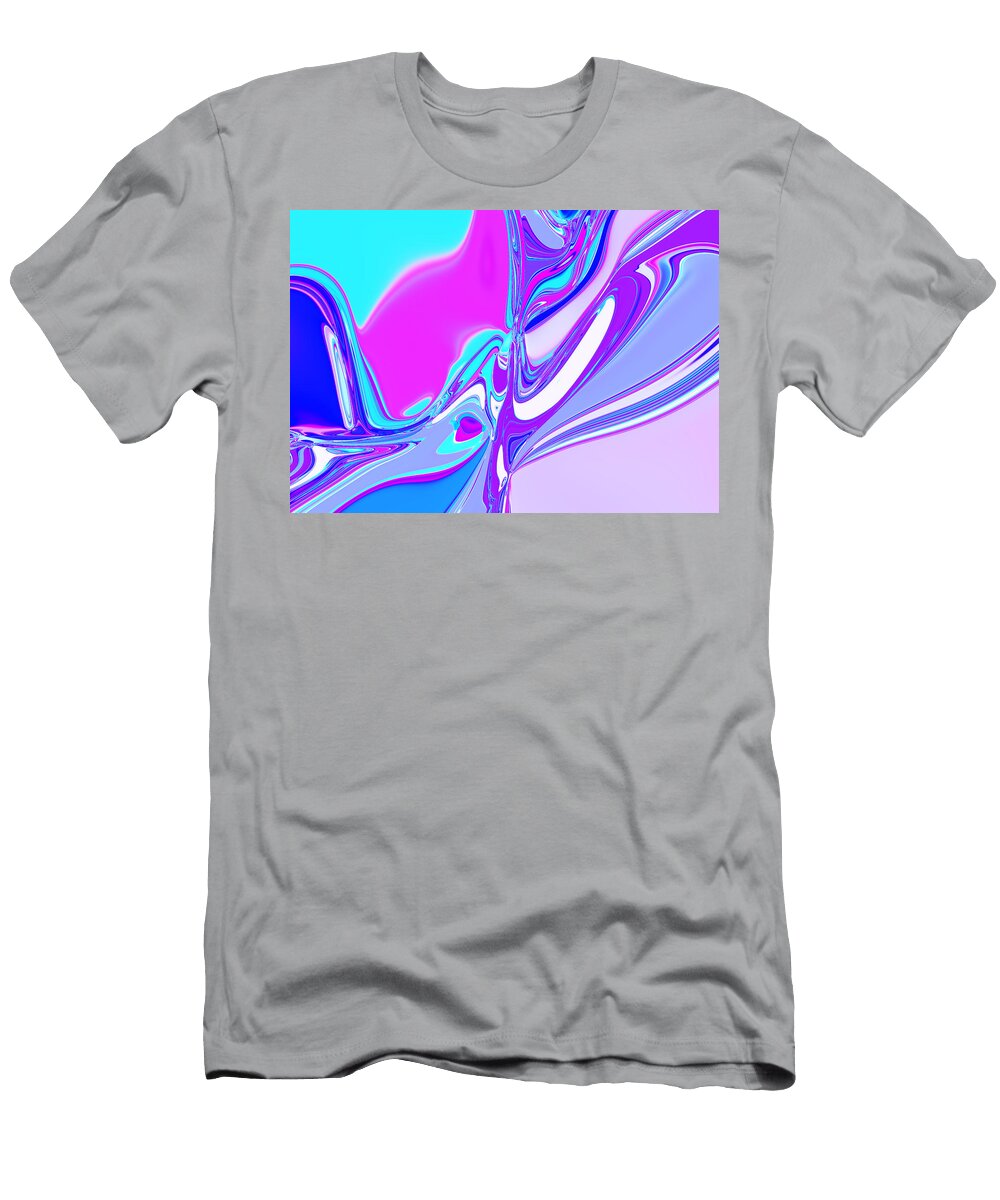 Abstract the High Pitched Frost Glows Zoo Martin Stark T-Shirt