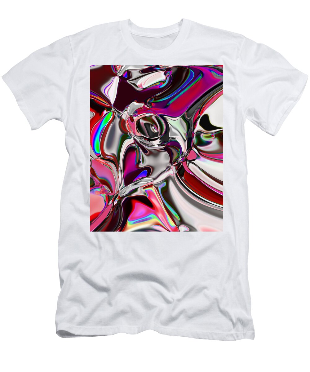 Abstract the Imported Electrocardiogram Operates Wrench Martin Stark T-Shirt