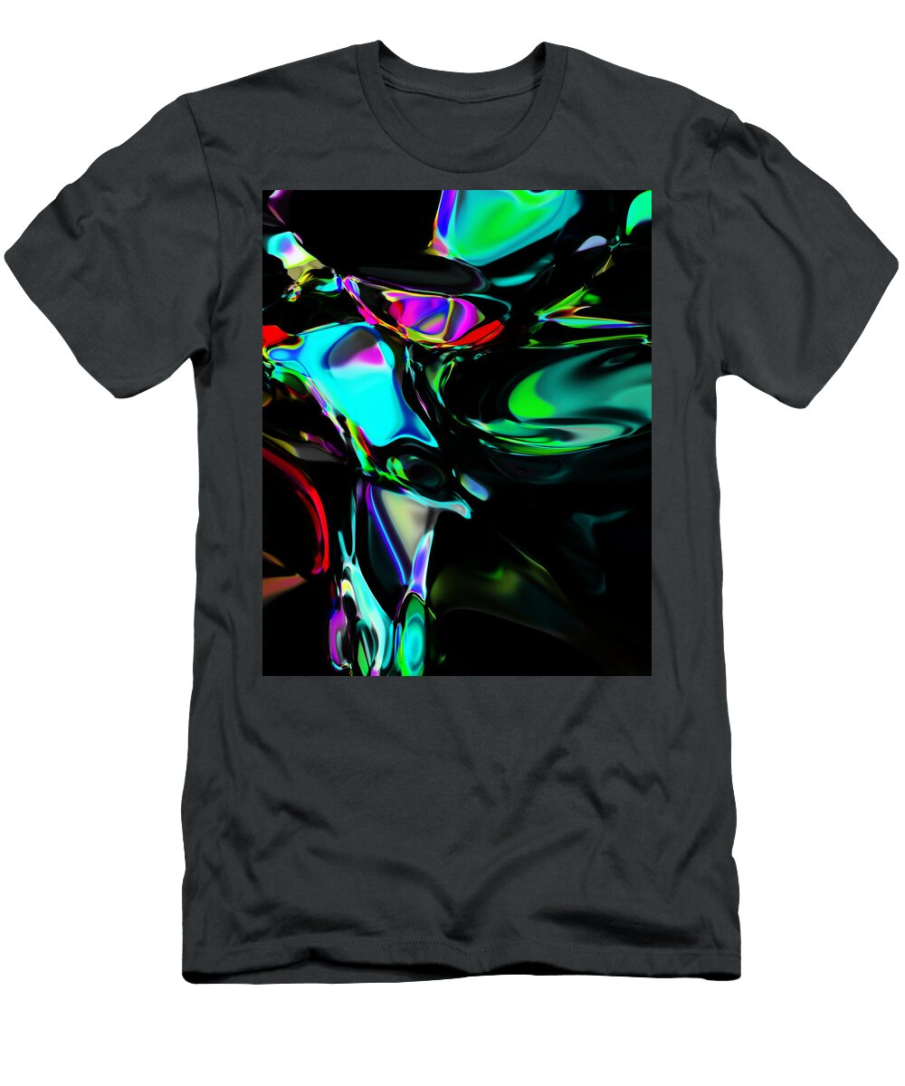Abstract the Lively Cuff Link Runs Interior Martin Stark T-Shirt