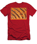 Abstract Tiger Stripes Pixel Chimp T-Shirt