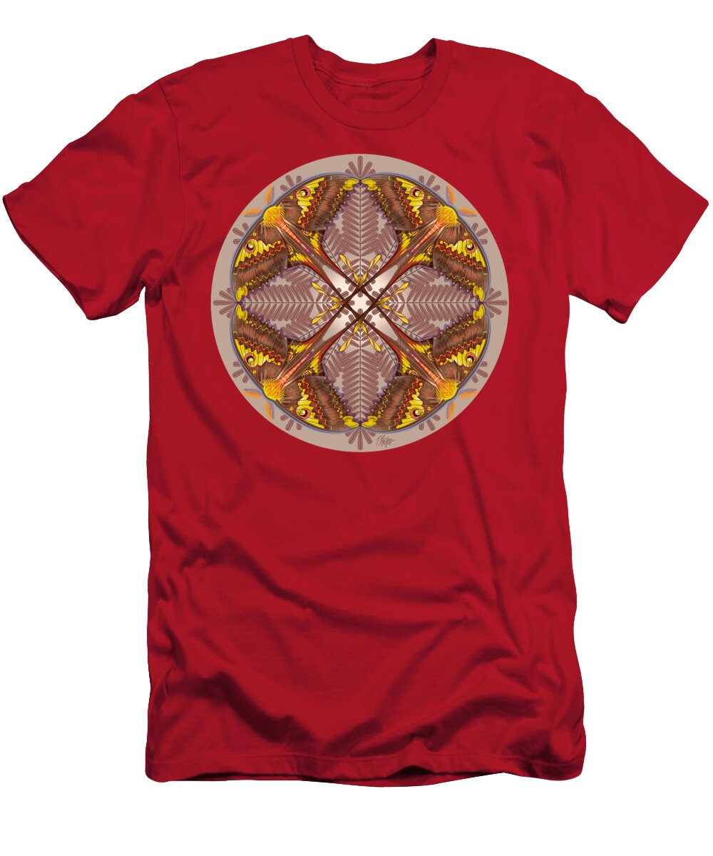 Actias Isis Moth Fern Tim Phelps T-Shirt