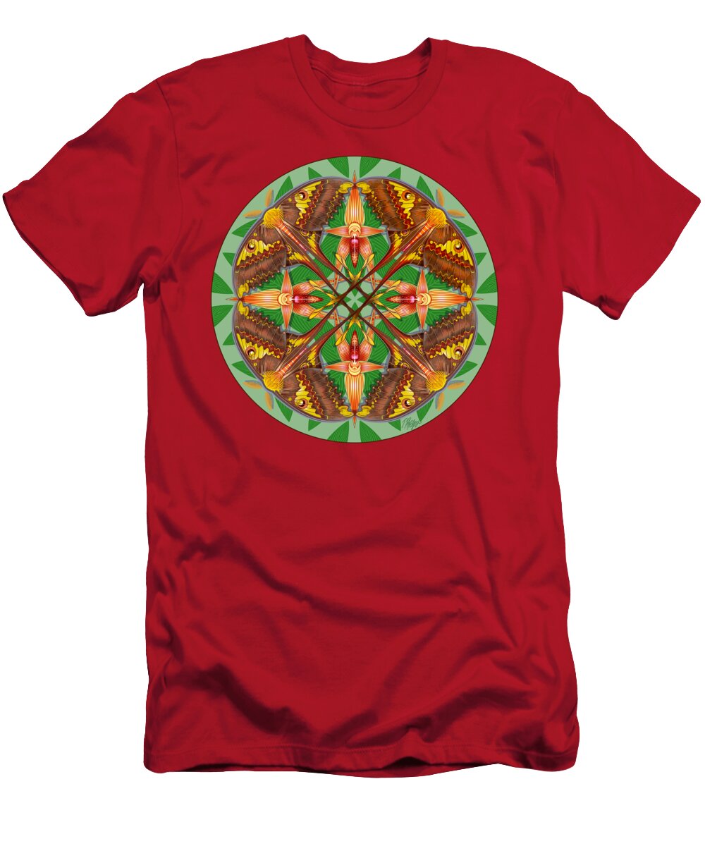 Actius Moth Day Orchid Tim Phelps T-Shirt