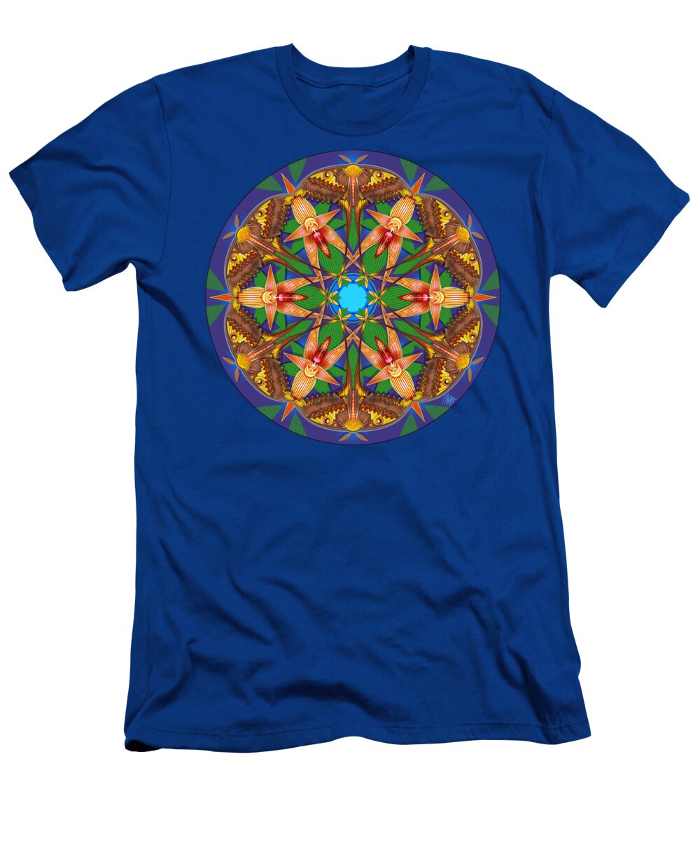 Actius Moth Night Orchid Tim Phelps T-Shirt