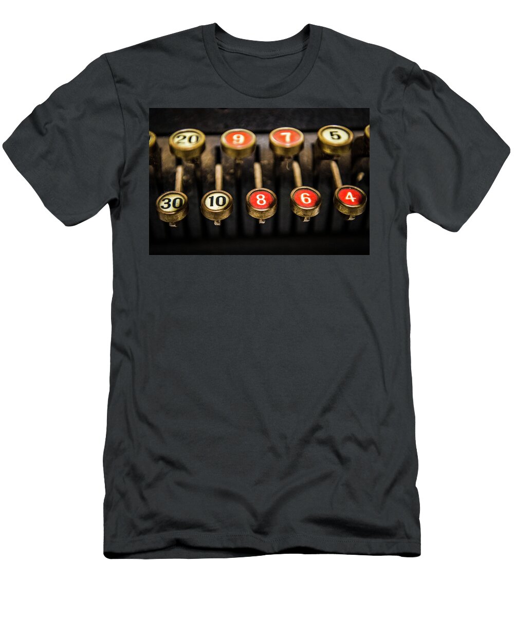 Adding Machine Keys Paul Freidlund T-Shirt
