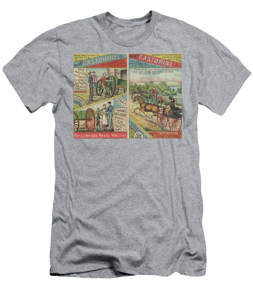 Advertisement for Baums Castorine 1884 American School T-Shirt