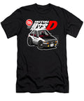 Ae86 Sprinter Trueno Initial D Car Vector Art Cartoon Caricature Style the Bugz T-Shirt