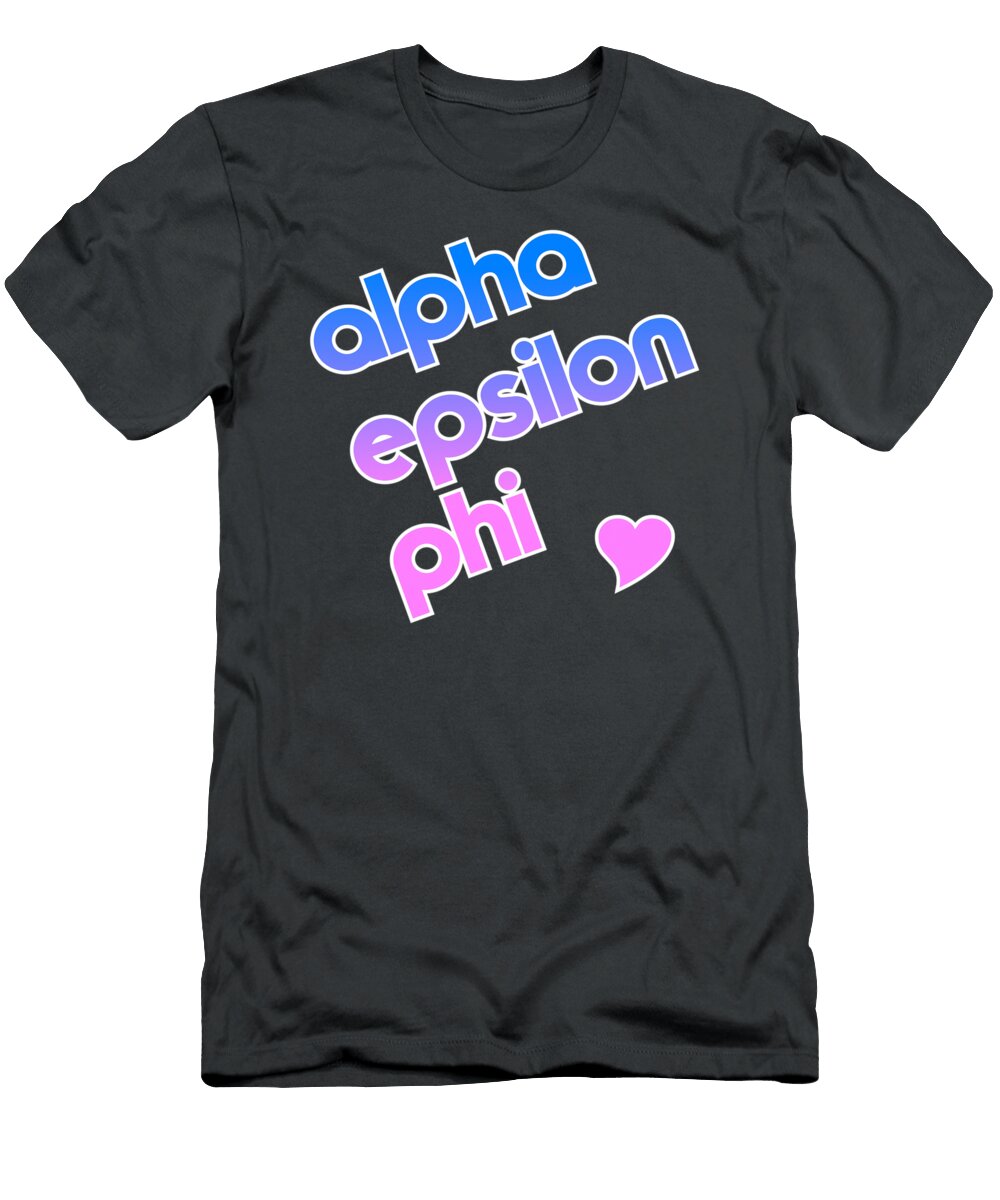 Aephi Heart Valentines Day Fade Enzoz Emmal T-Shirt