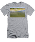 Aerial of Swans on Wetlands Reserve Michele Jackson T-Shirt