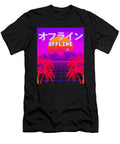 Aesthetic Offline Vaporwave Anime Edm Japanese the Perfect Presents T-Shirt