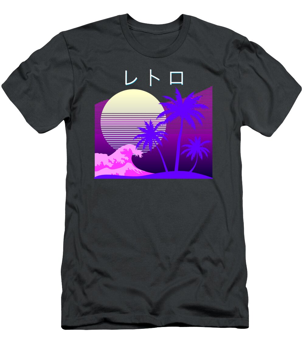 Aesthetic Vaporwave Retro 1980s 1990s Otaku Wave Art Ismaia Daria T-Shirt
