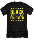 Africa Black and Educated Dashiki Color Dope Christmas Gift Graphic Sel Mermaid T-Shirt