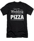 After the Wedding Im Eating Pizza Fun Wedding Diet Orange Pieces T-Shirt