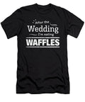After the Wedding Im Eating Waffles Fun Wedding D Orange Pieces T-Shirt
